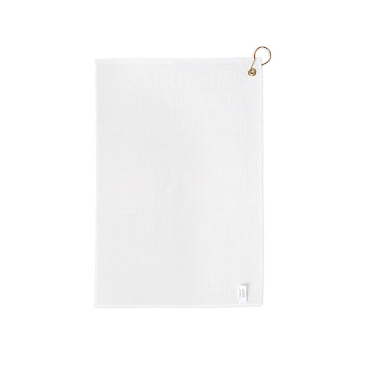 THE GOOD, THE BAD, & THE UNPLAYABLE Golf Towel - Starring CLINT BUSHWOOD
