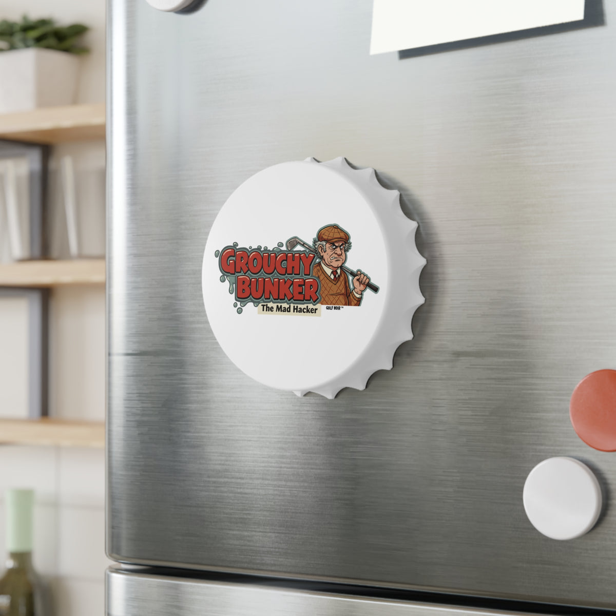 GROUCHY BUNKER Bottle Opener - The Mad Hacker Accessories