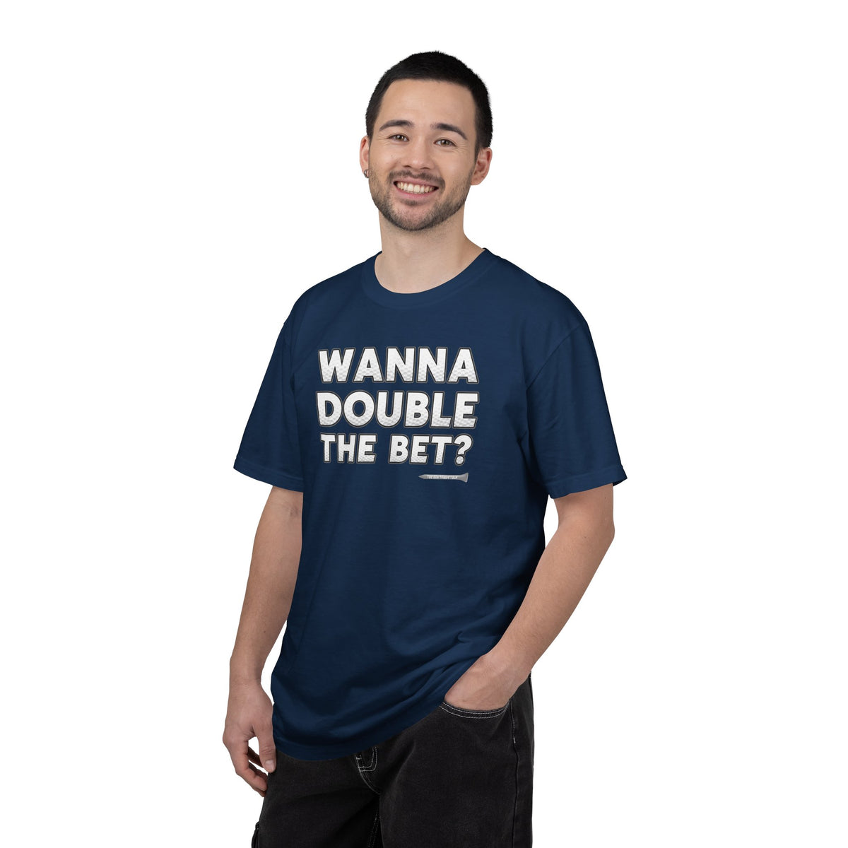 Wanna Double The Bet? Golf T-Shirt — Tee Box Trash Talk Signature Apparel