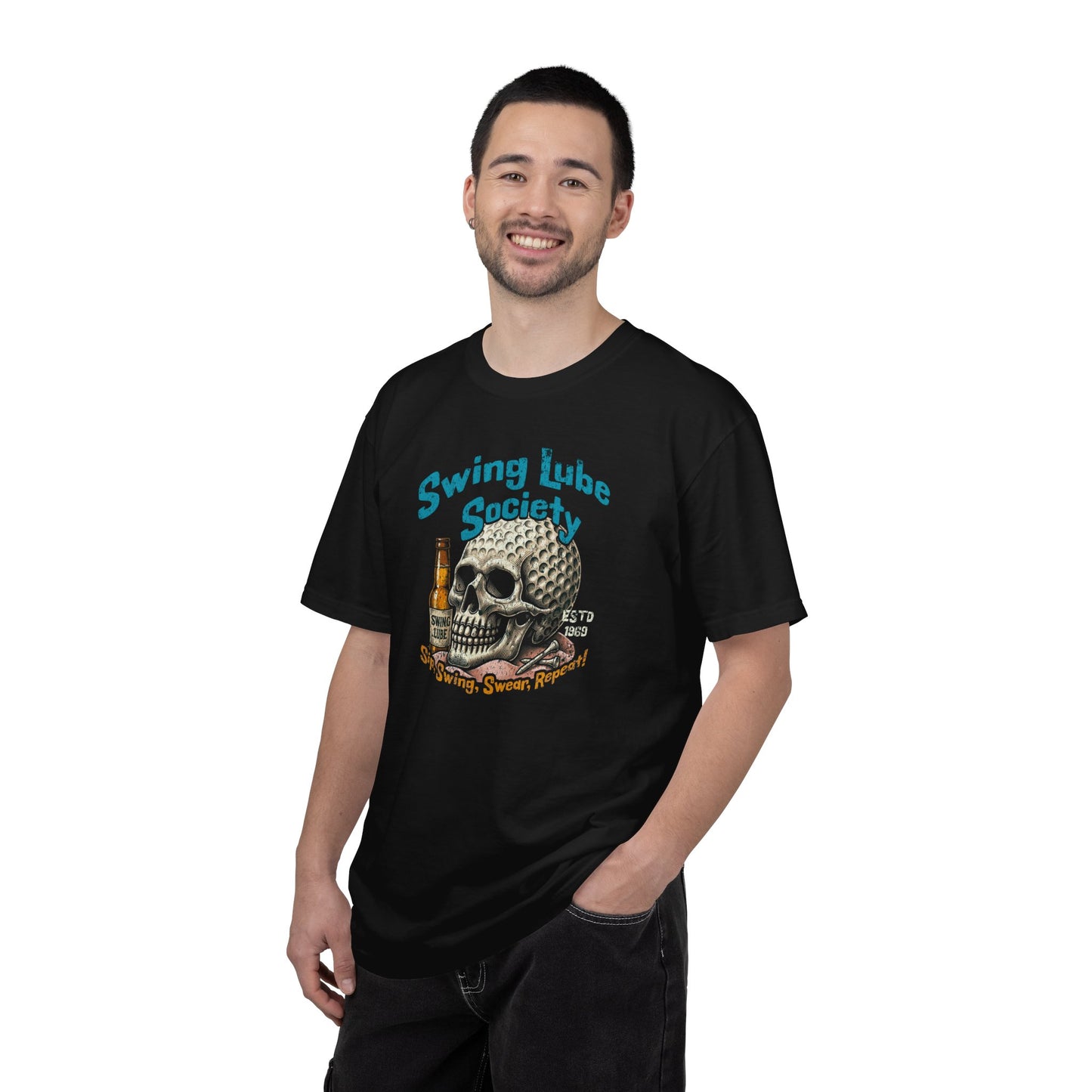 Swing Lube Society Skull T-Shirt — Swing Lube Society Signature Apparel