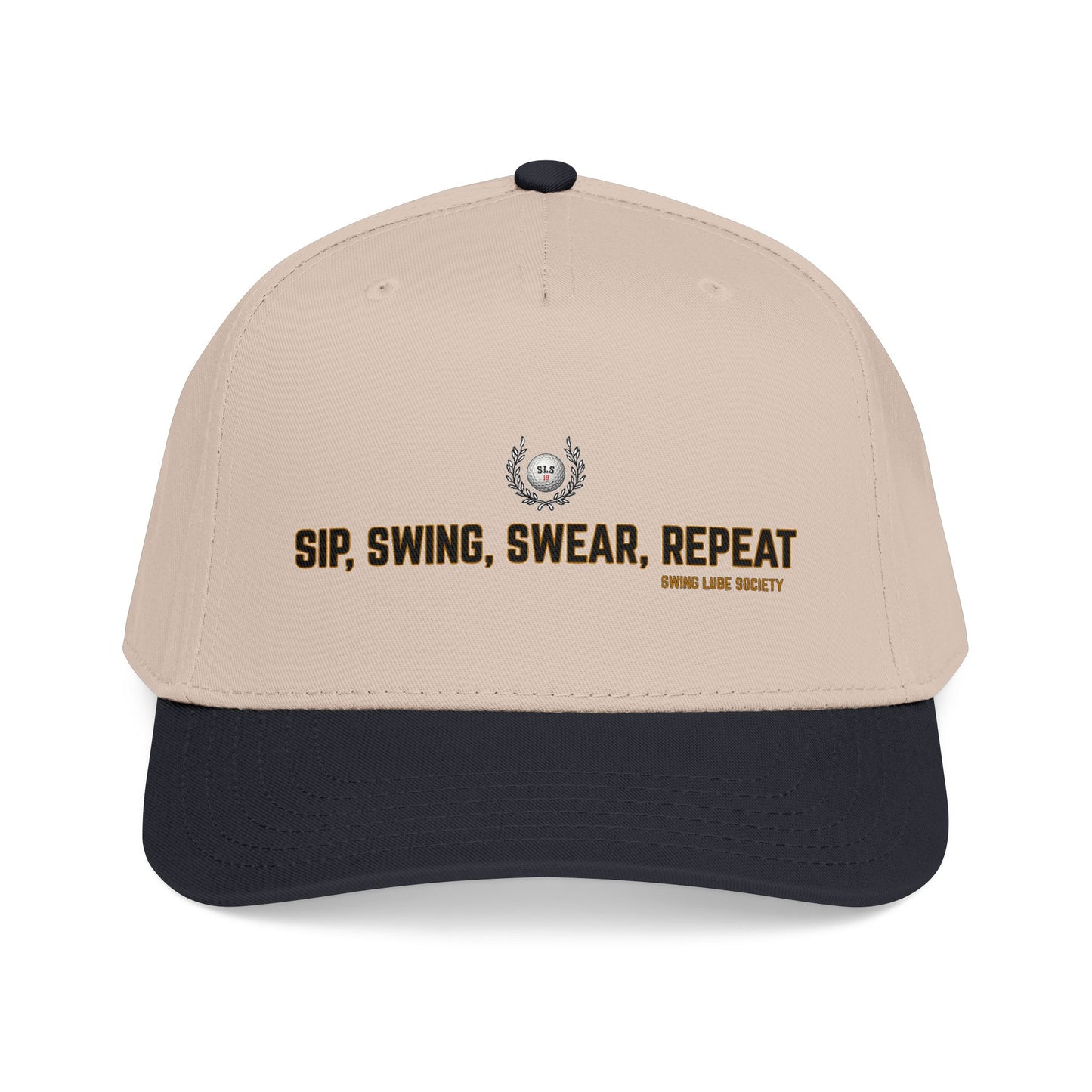 Sip, Swing, Swear, Repeat Baseball Cap - Swing Lube Society Headwear