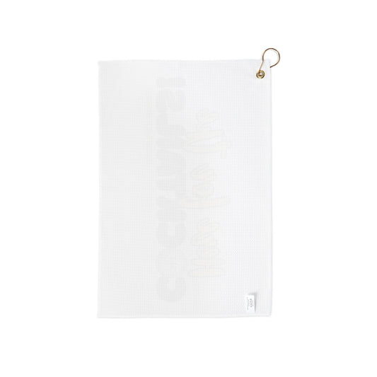“Here for the Cocktails!” Golf Towel - Swing Lube Society Trademark Towel