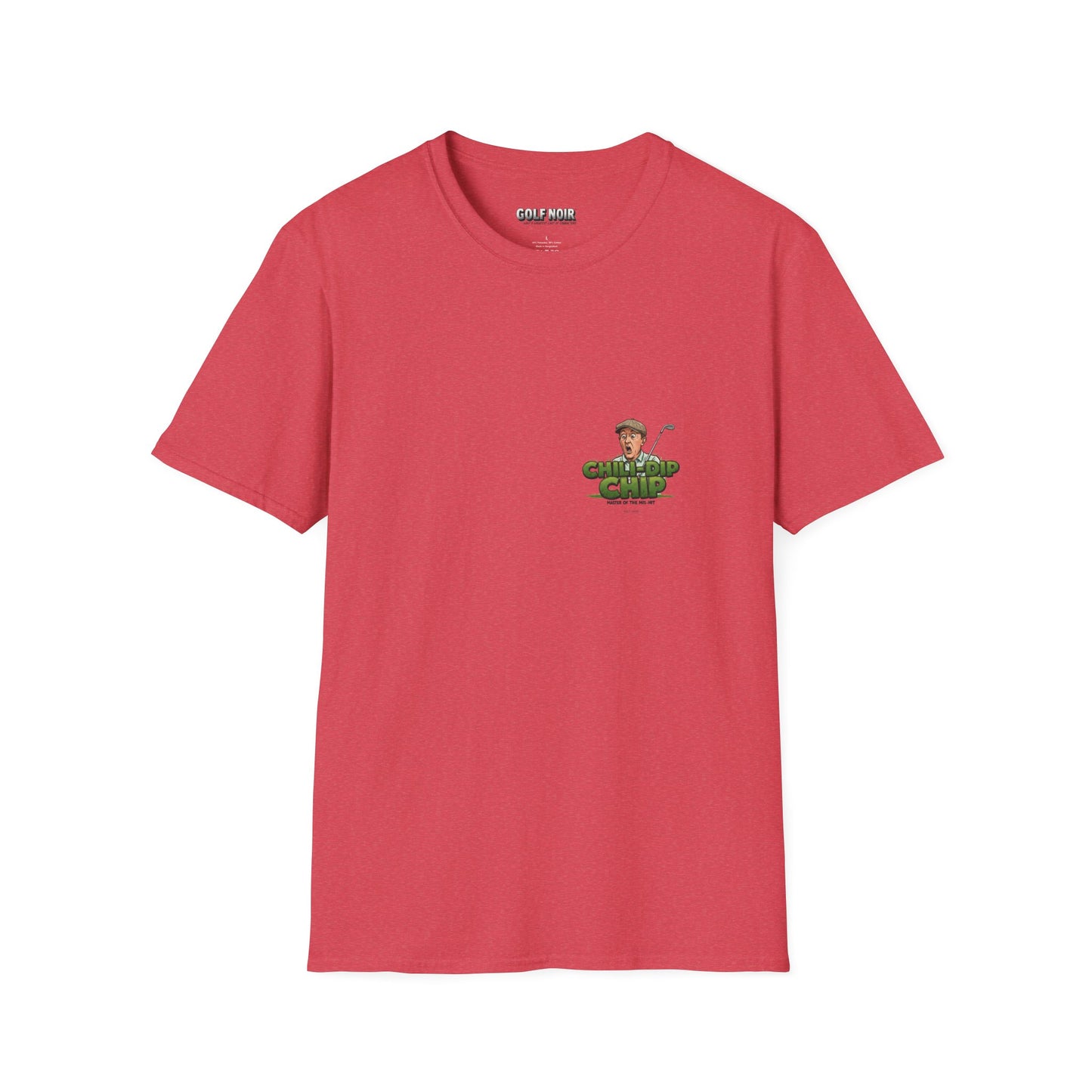 HOSEL ROCKET T-Shirt - Starring CHILI-DIP CHIP - Golf Noir Signature Apparel