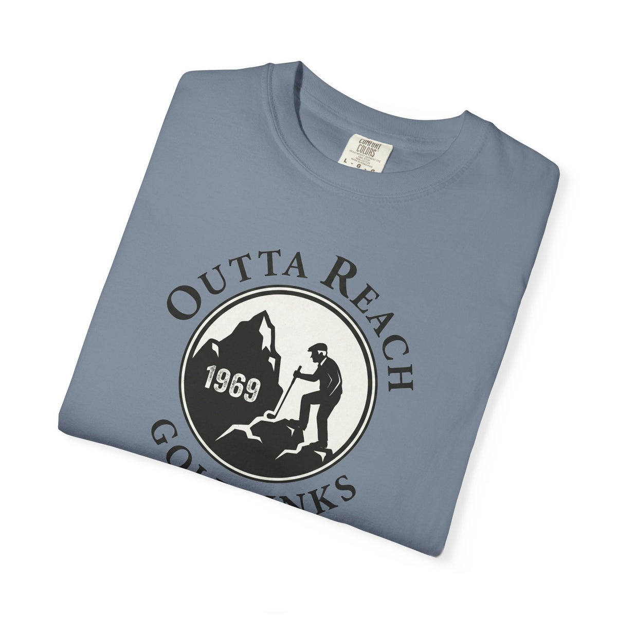 Outta Reach Golf Links T-Shirt — Fictional Fairways Signature Apparel