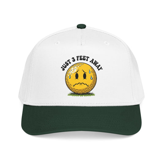Just 3 Feet Away Golf Hat - It's a Golf Day Statement Headwear