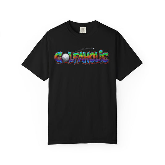 Golfaholic Golf T-Shirt — Golffiti Signature Apparel