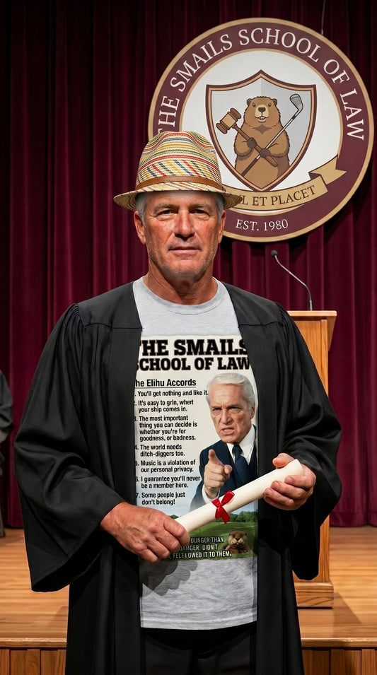 The Smails School of Law T-Shirt — The Shag Bag Apparel