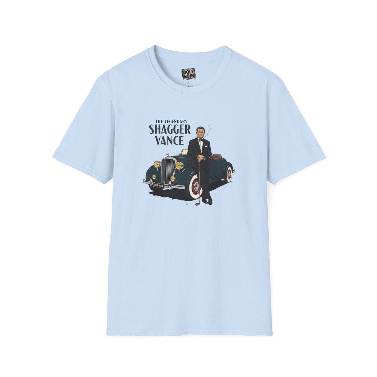 THE LEGENDARY SHAGGER VANCE T-Shirt- Golf Noir Signature Apparel
