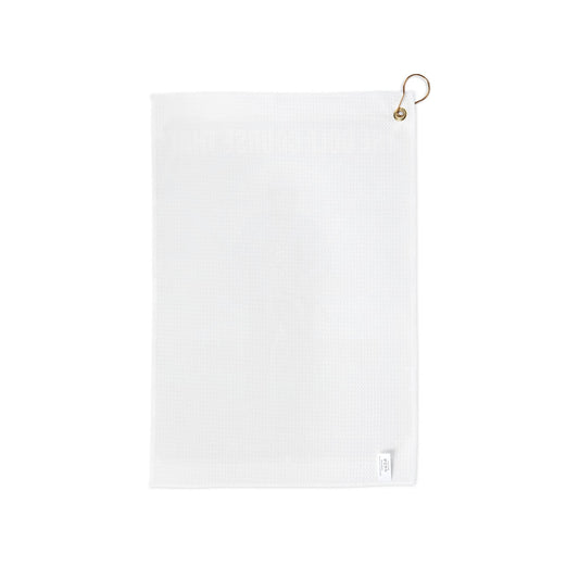 The Golf Course That Dripped Blood Golf Towel - Golf Noir Towels