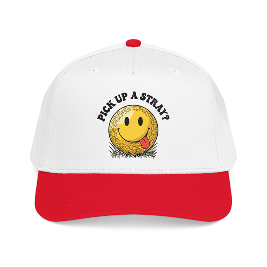 Pick Up A Stray? golf hat - It's a Golf Day Statement Headwear