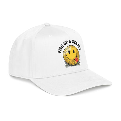 Pick Up A Stray? golf hat - It's a Golf Day Statement Headwear