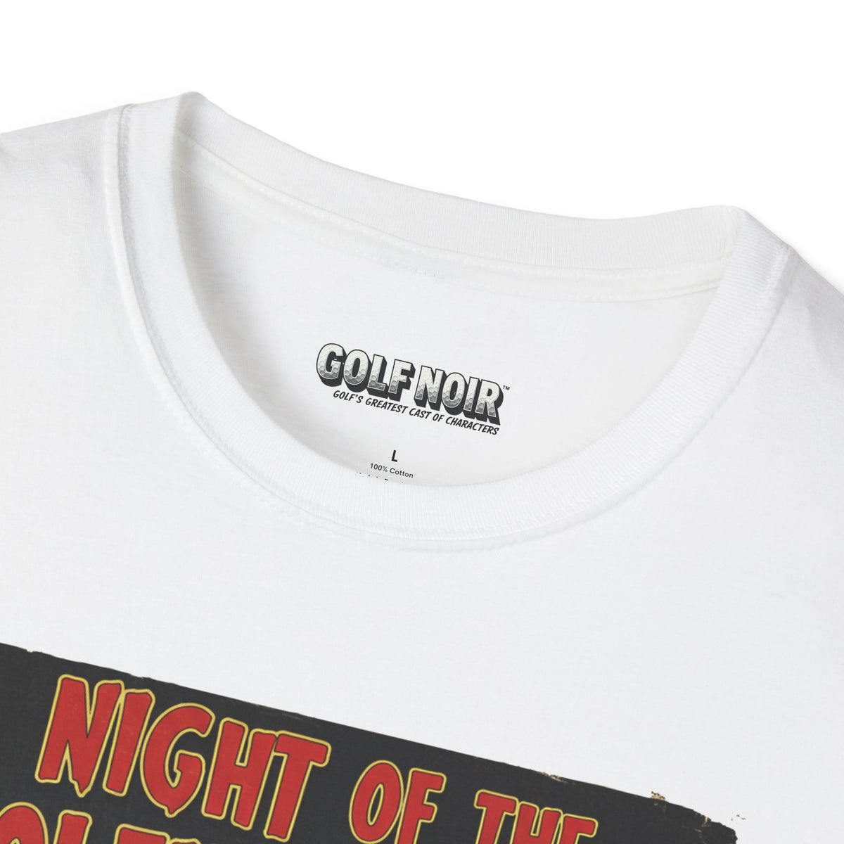 NIGHT OF THE GOLFING DEAD T-Shirt - Starring VINCENT SLICE- Golf Noir Signature Apparel