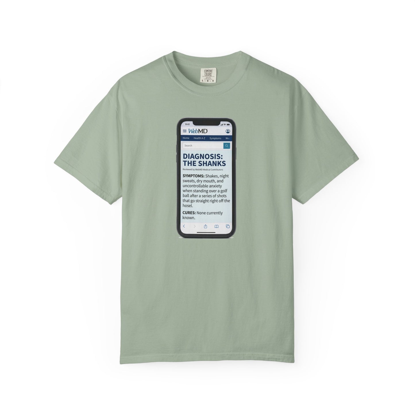 Diagnosis: The Shanks T-Shirt — The Shag Bag Apparel