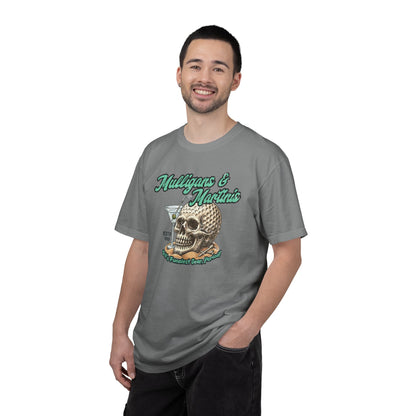 M&M Skull Ball Tee — Mulligans & Martinis Signature Apparel