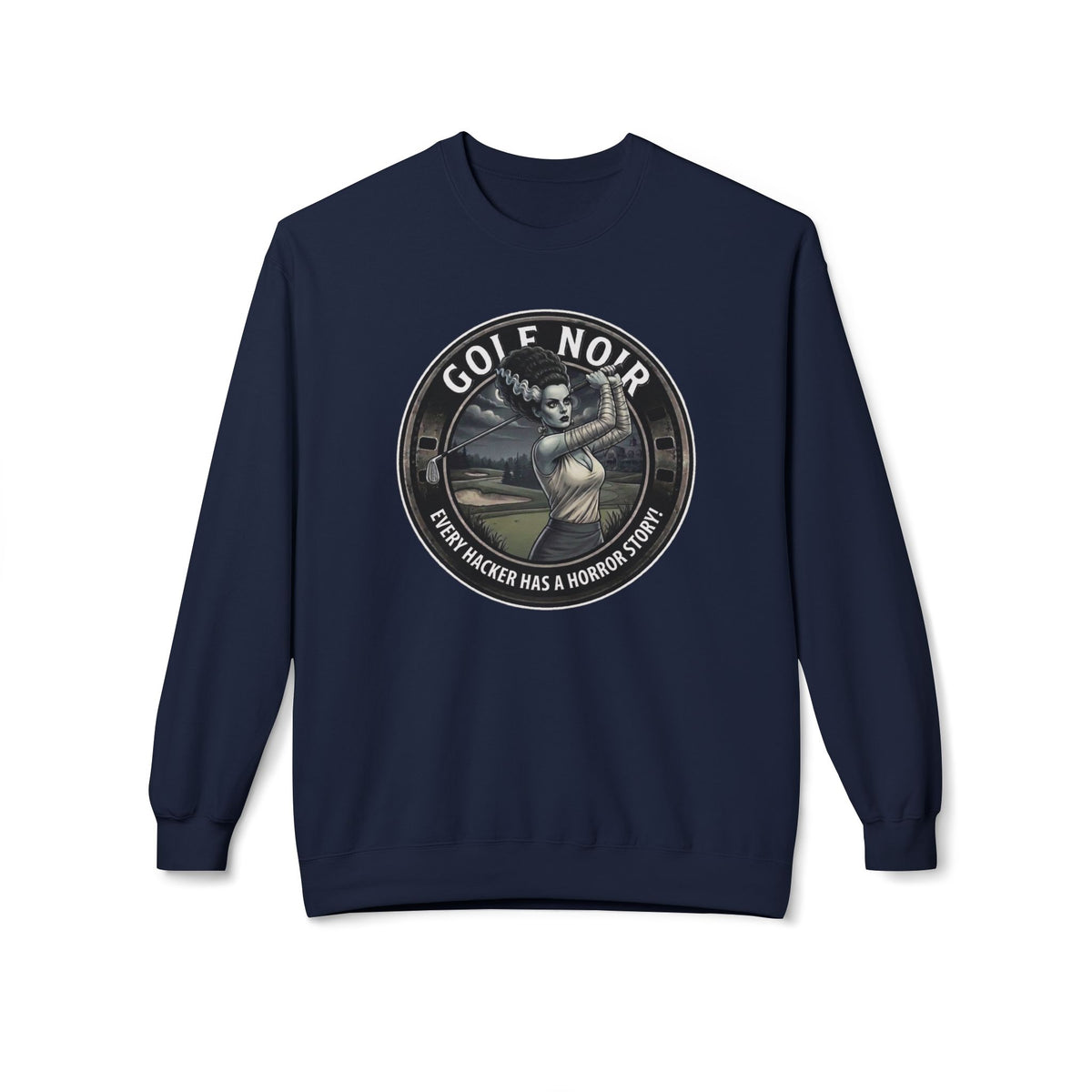 Golf Noir Logo Crewneck Sweatshirt — Golf Noir Vintage Apparel