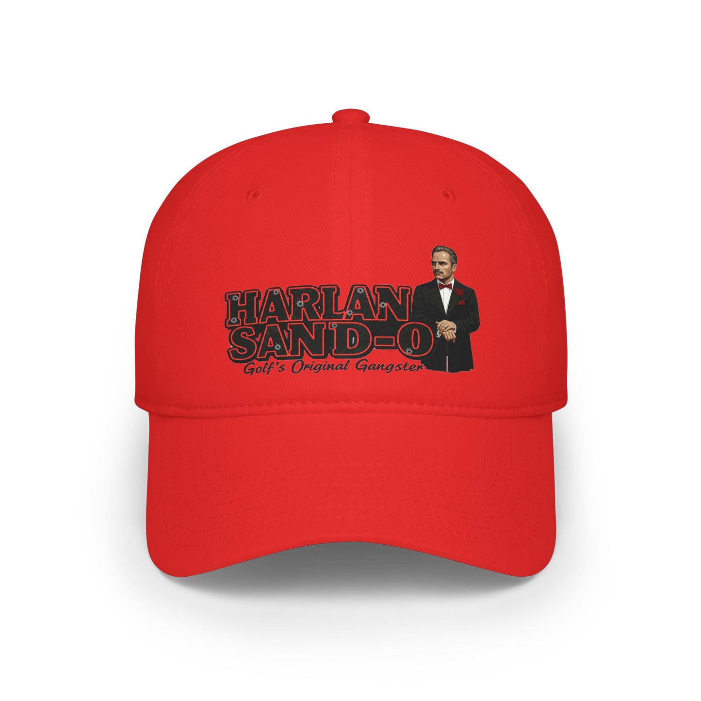 Harlan Sand-O Vintage Golf Cap — Golf Noir Statement Headwear