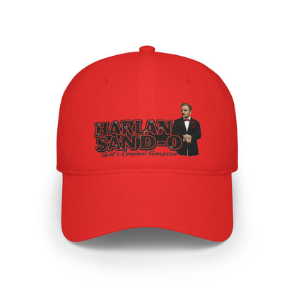 Harlan Sand-O Vintage Golf Cap — Golf Noir Statement Headwear