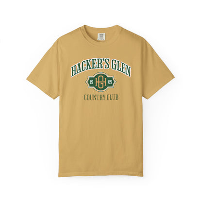 Hacker's Glen Country Club T-Shirt - Fictional Fairways Signature Apparel