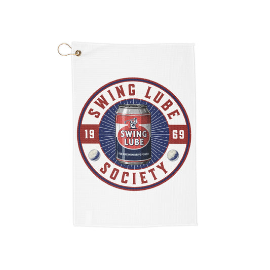 "Swing Lube Society" Vintage Microfiber Towel - Trademark Towels
