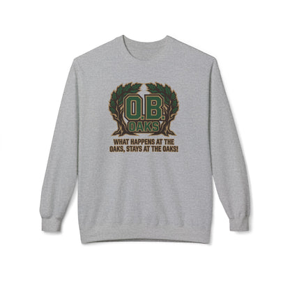O.B. Oaks Crewneck Sweatshirt — Fictional Fairways Signature Apparel