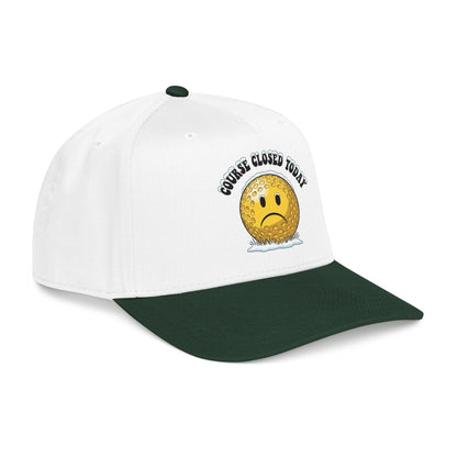 "Course Closed Today" funny golf hat - It's a Golf Day Statement Headwear