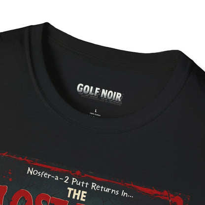 THE LOST BALLS T-Shirt - Starring VINCENT SLICE- Golf Noir Signature Apparel