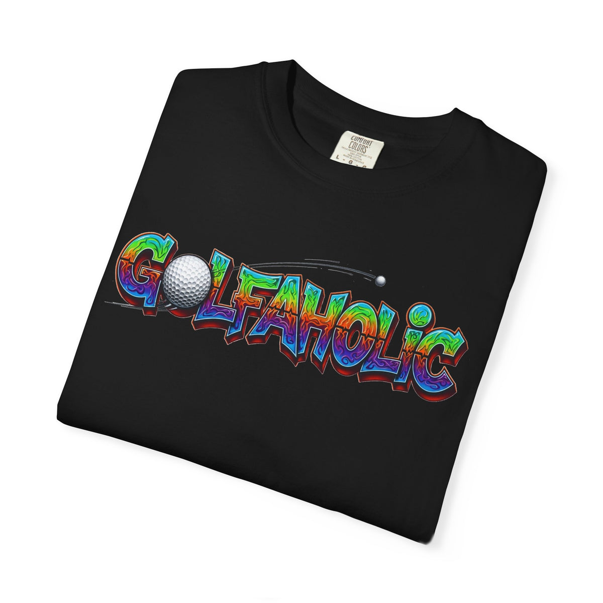 Golfaholic Golf T-Shirt — Golffiti Signature Apparel