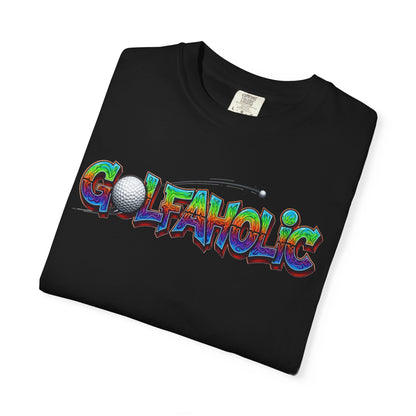 Golfaholic Golf T-Shirt — Golffiti Signature Apparel