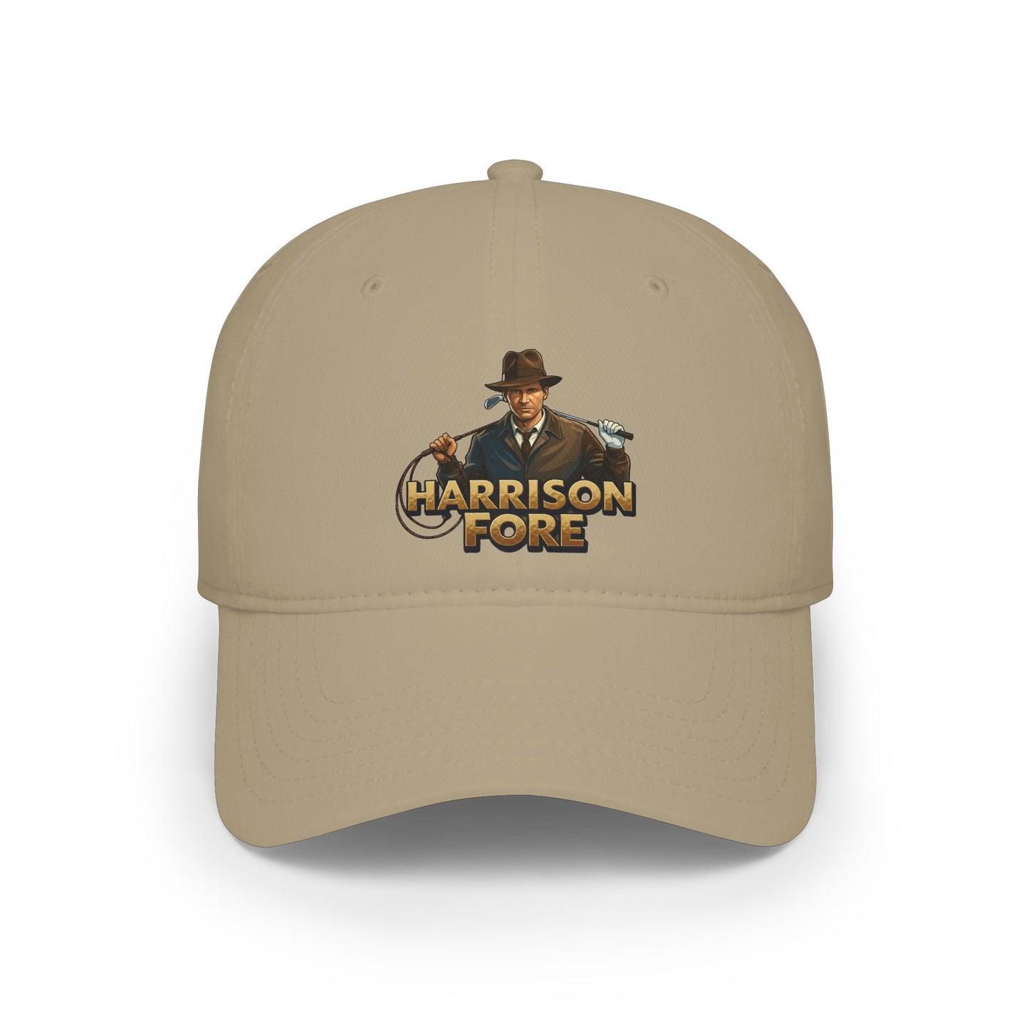 Harrison Fore Baseball Cap - Golf Noir Statement Headwear