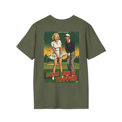 SOME LIKE IT TOPPED T-Shirt - Starring MARILYN MULLIGAN- Golf Noir Signature Apparel