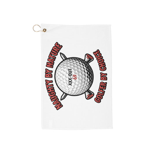 Naughty By Nature Golf Towel — XXX-OUT Designs Trademark Towel