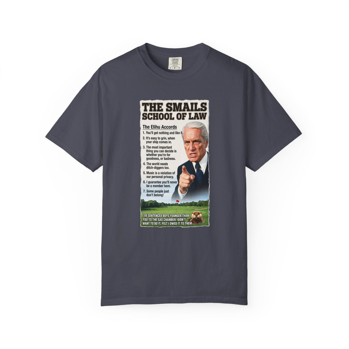 The Smails School of Law T-Shirt — The Shag Bag Apparel
