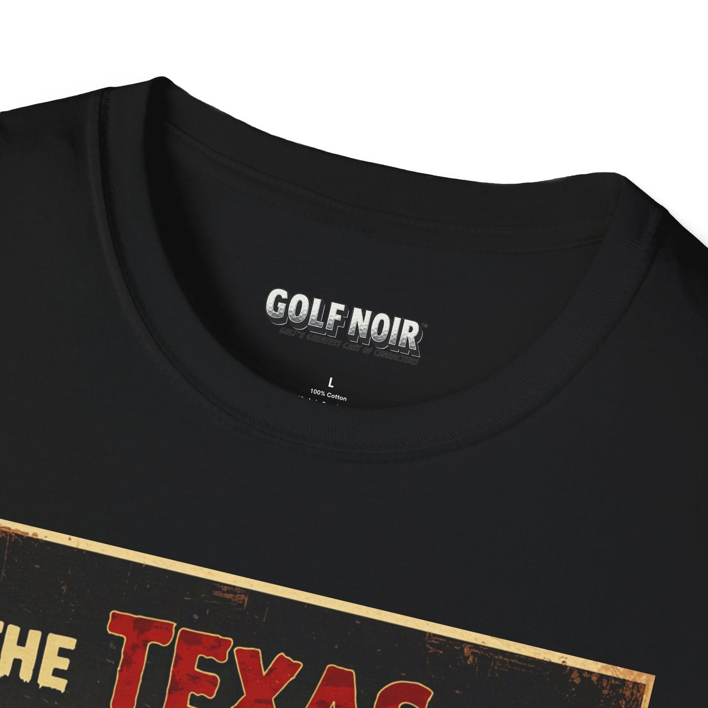 THE TEXAS WEDGE SHOT MASSACRE T-Shirt - Starring VINCENT SLICE- Golf Noir Signature Apparel