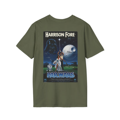 PAR WARS T-Shirt - Starring HARRISON FORE- Golf Noir Signature Apparel