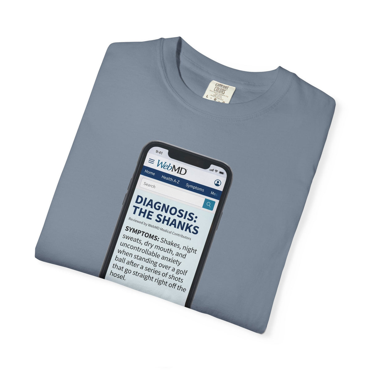 Diagnosis: The Shanks T-Shirt — The Shag Bag Apparel