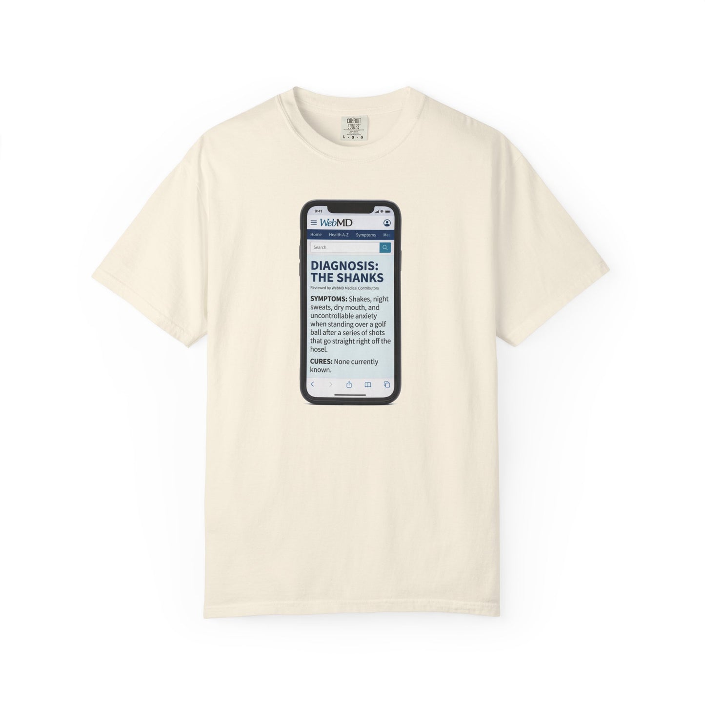 Diagnosis: The Shanks T-Shirt — The Shag Bag Apparel