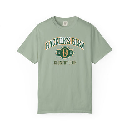 Hacker's Glen Country Club T-Shirt - Fictional Fairways Signature Apparel