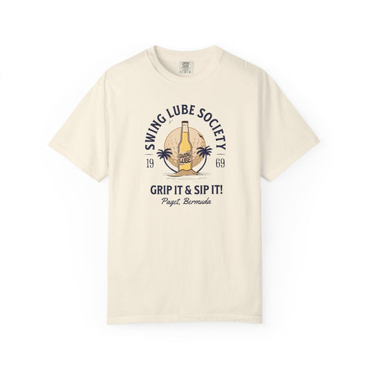 Grip it & Sip it T-Shirt 4 — Swing Lube Society Signature Apparel