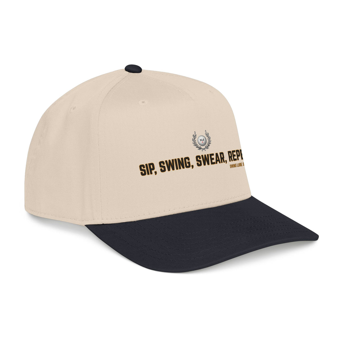 Sip, Swing, Swear, Repeat Baseball Cap - Swing Lube Society Headwear