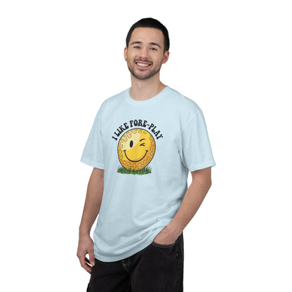"I Like Fore-Play" Golf Tee - It's A Golf Day Signature Apparel