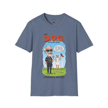 The D.O.G. T-Shirt — Experience Matters - Golf Noir Signature Apparel