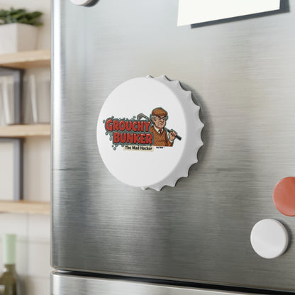 GROUCHY BUNKER Bottle Opener - The Mad Hacker Accessories