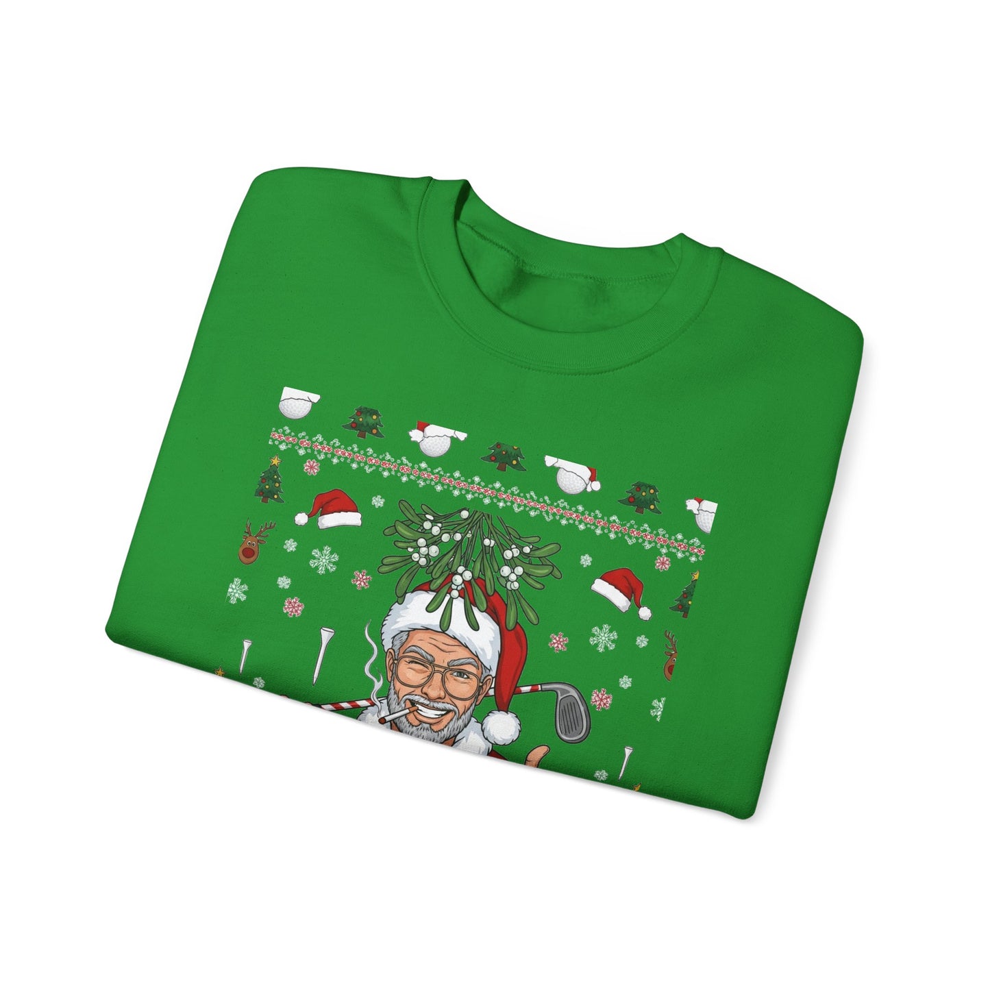 SHANKA CLAUS Ugly Christmas Sweatshirt – Always a Good Lie Under My Mistletoe
