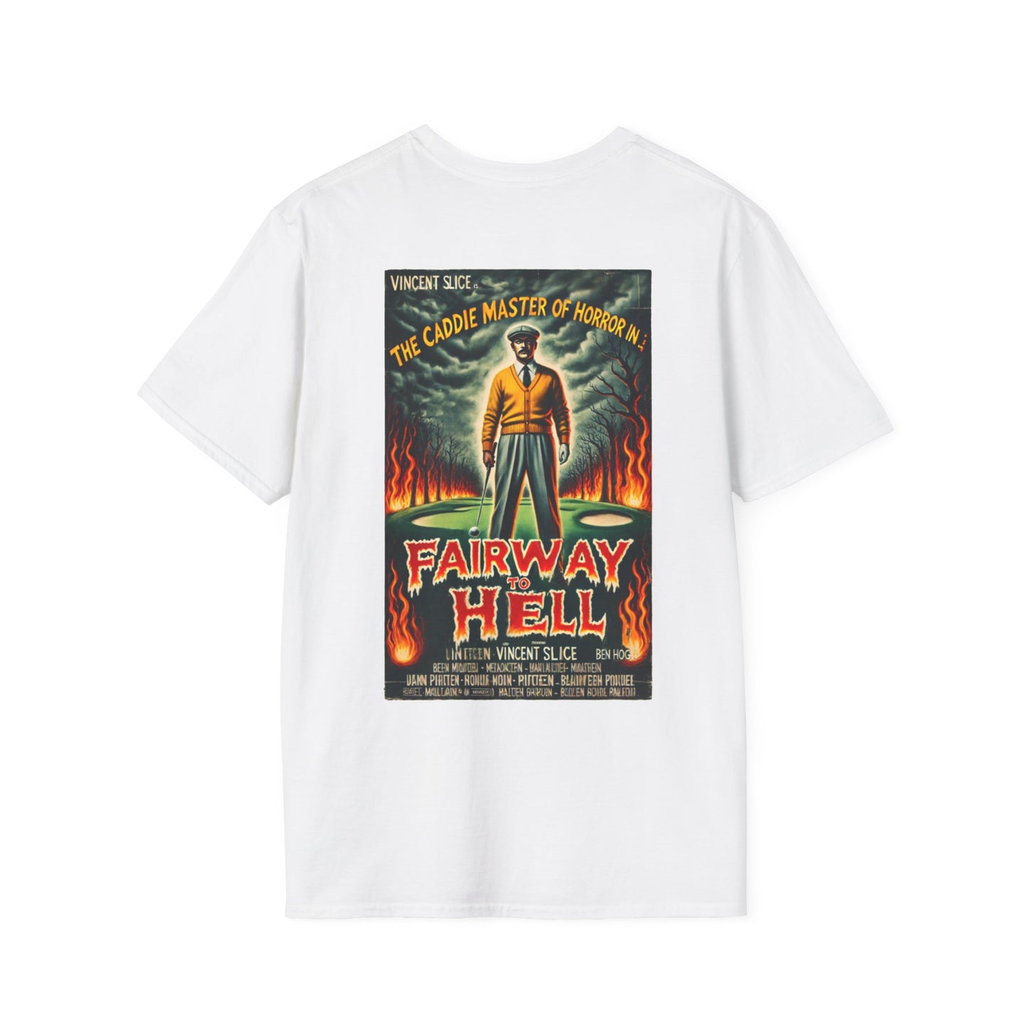 FAIRWAY TO HELL T-SHIRT - Starring VINCENT SLICE