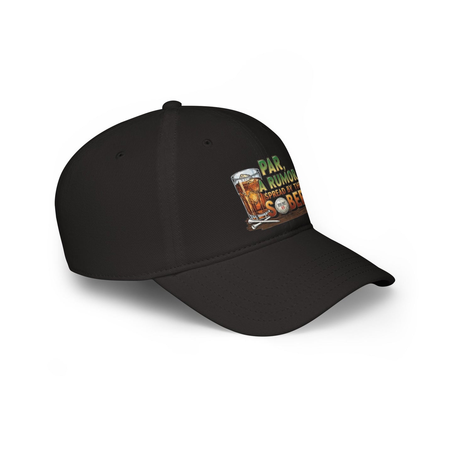 XXX-OUT Baseball Cap — "Par, A Rumor Spread by the Sober" - Statement Headwear