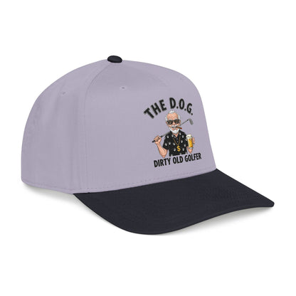 THE D.O.G. Baseball Cap — "The D.O.G. Dirty Old Golfer" Statement Headwear