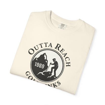 Outta Reach Golf Links T-Shirt — Fictional Fairways Signature Apparel