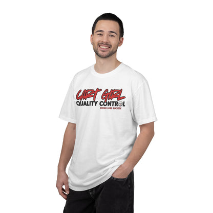 Cart Girl Quality Control Golf T-Shirt — Swing Lube Society Signature Apparel
