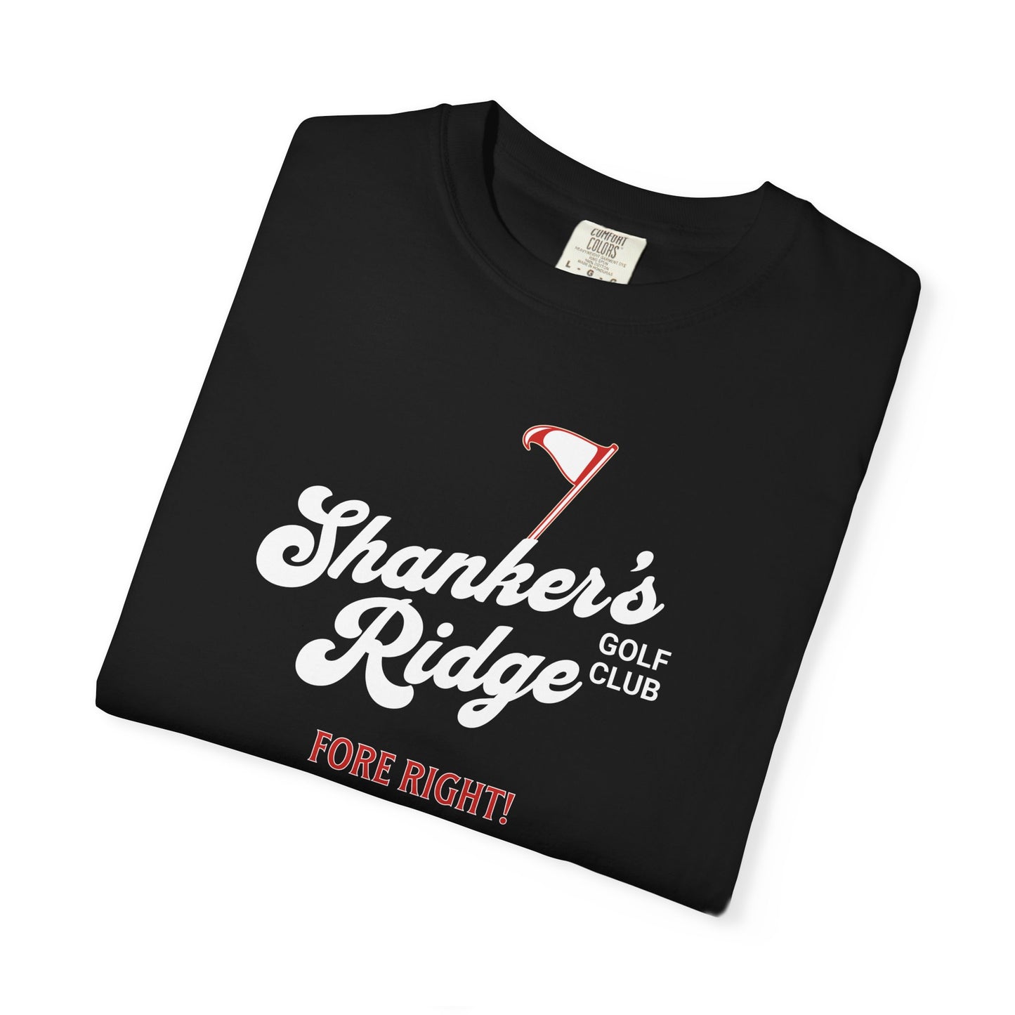 Shanker's Ridge Golf Club T-Shirt — Fictional Fairways Signature Apparel