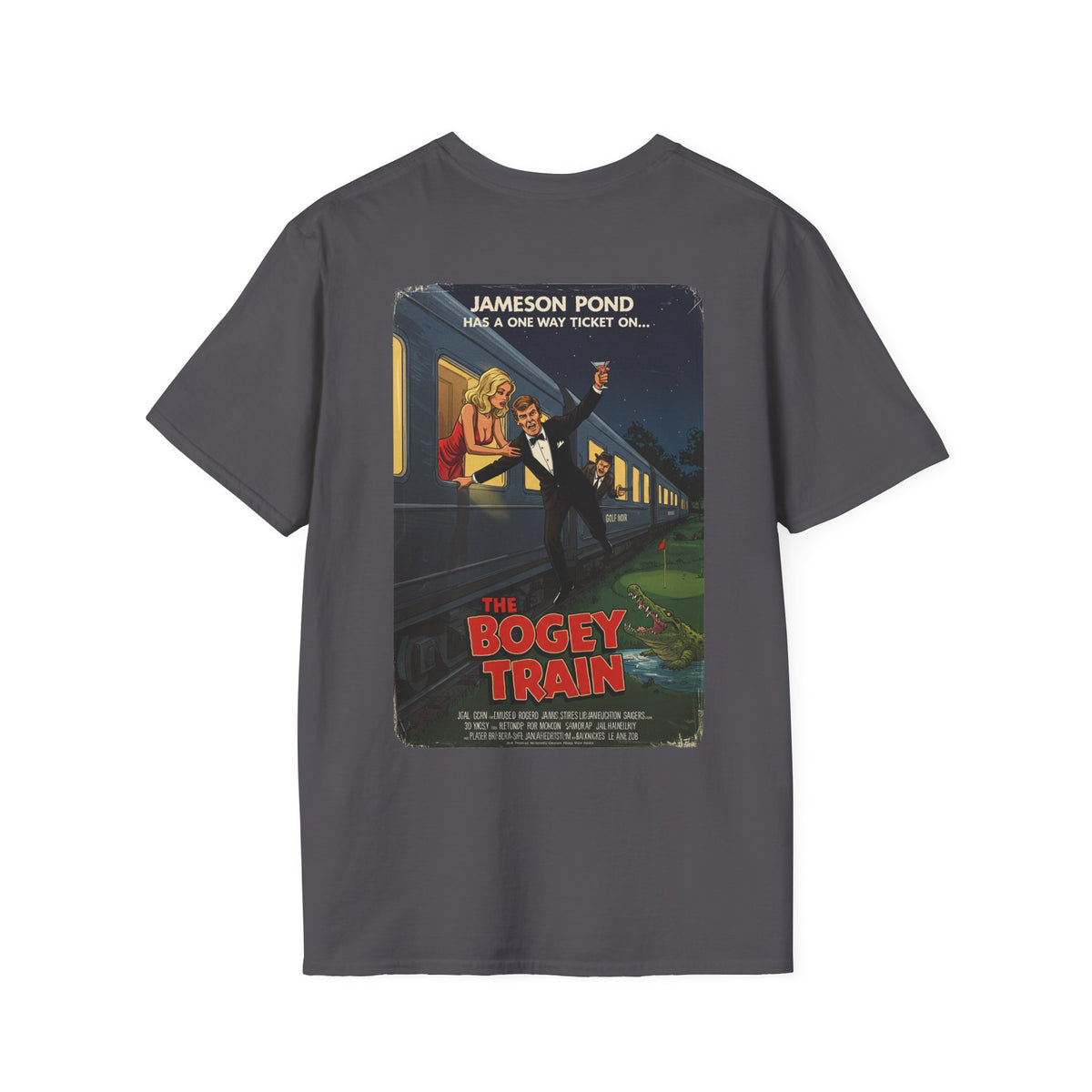 THE BOGEY TRAIN T-Shirt - Starring JAMESON POND